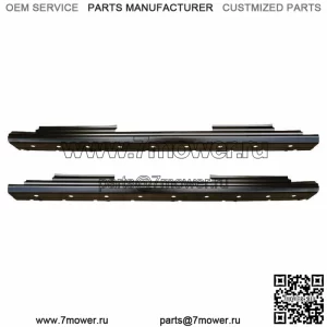 Накладная панель с порогами для Chevy Pickup Crew Cab GMC Sierra PAIR 14–18 лет (для: более одного автомобиля)