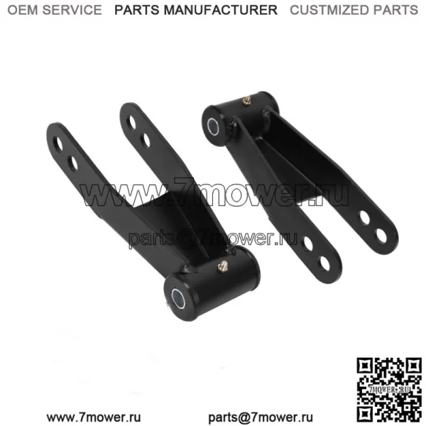 Пара задних опускных скоб 2 дюйма для Chevy Silverado Sierra 1500 1988-2018 гг. (Для: более одного автомобиля) - Image 2