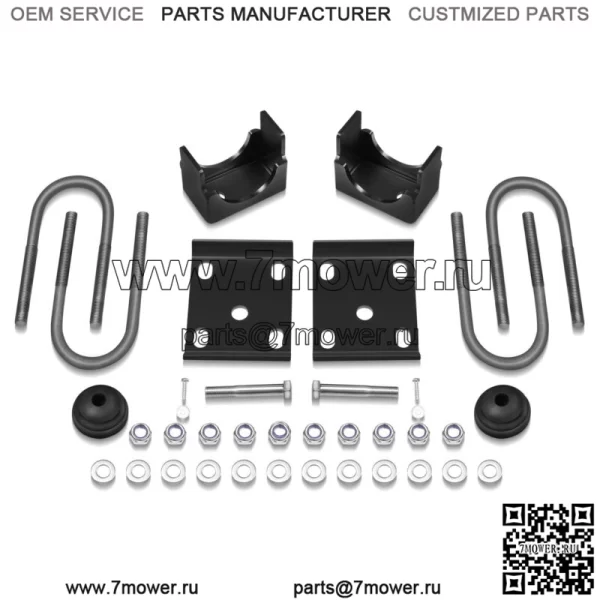 Комплект для опускания откидной оси 6 дюймов для Chevy Silverado C1500 88-98 с Ubolt (для: Silverado) - Image 4
