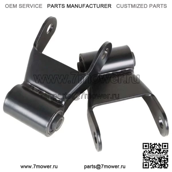 ПАРА 3-ДЮЙМОВОЙ СЕРЬГИ ЗАДНЕЙ ЛИСТОВОЙ РЕССОРЫ ДЛЯ DODGE RAM 2500 3500 722-022 1994-02 гг. - Image 4