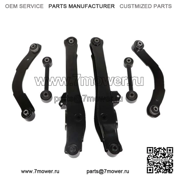 Для 2007-17 2.0L Jeep Compass Комплект заднего верхнего нижнего фиксирующего бокового рычага - Image 3