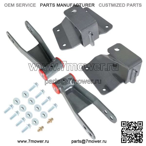 Для Chevy Silverado/GMC Sierra 1500 1999-2006 годов 4-дюймовый комплект задних сережек и вешалок - Image 3