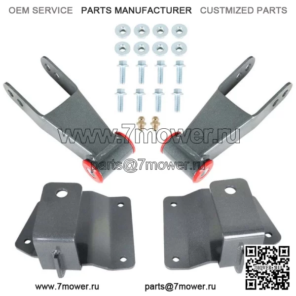 Для Chevy Silverado/GMC Sierra 1500 1999-2006 годов 4-дюймовый комплект задних сережек и вешалок - Image 4