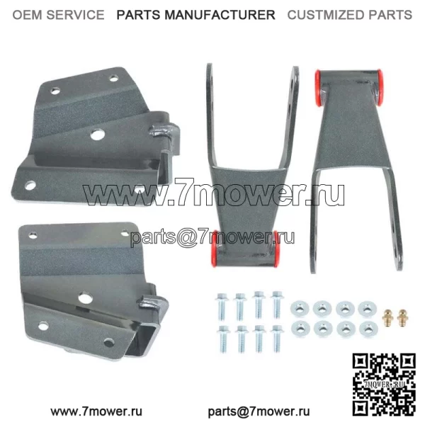 Для Chevy Silverado/GMC Sierra 1500 1999-2006 годов 4-дюймовый комплект задних сережек и вешалок - Image 5