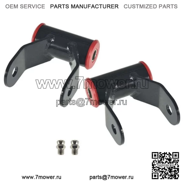 2x для Dodge Ram 1500 2WD 2002-2008 годов выпуска, комплект для опускания скоб, выравнивающий комплект - Image 2
