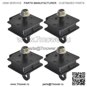 Для Yamaha RHINO 660 2004-2007 гг. КОМПЛЕКТ РЕЗИНОВЫХ ДЕМПФЕРОВ ДЛЯ НИЖНЕЙ И ВЕРХНЕЙ КРЕПЛЕНИЯ ДВИГАТЕЛЯ (подходит: Yamaha Rhino 660)