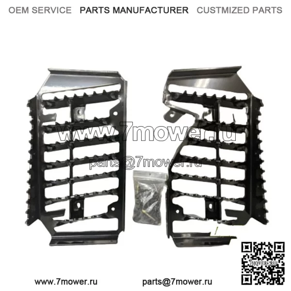 Can Am G2 Outlander Алюминиевые самоочищающиеся ниши для ног 715004759