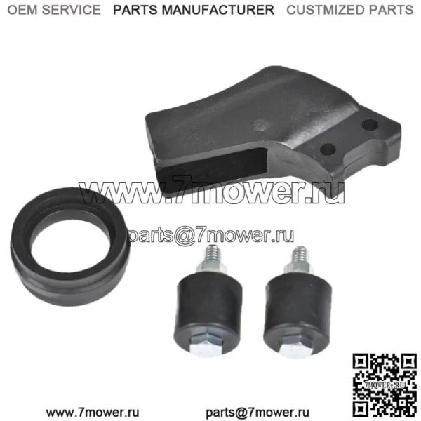 Хороший комплект направляющих цепи, черный для Yamaha Banshee YFZ350 1987-2006 5X4-22199-00-00