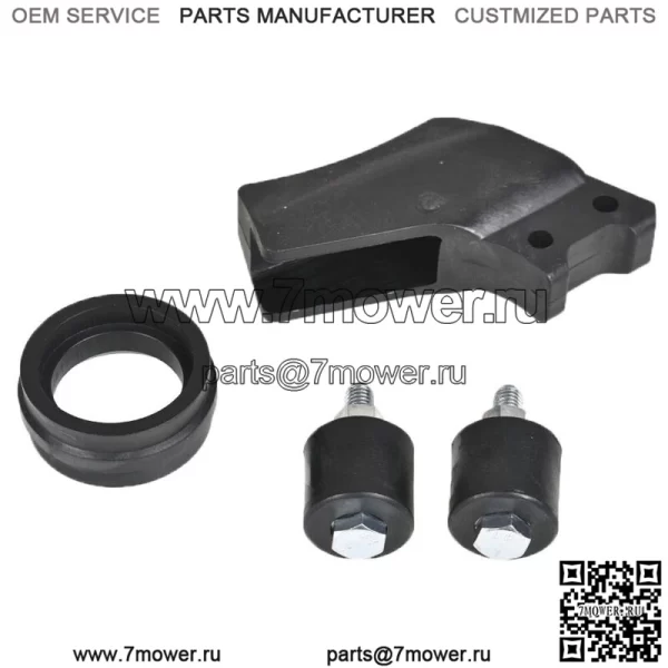 Хороший комплект направляющих цепи, черный для Yamaha Banshee YFZ350 1987-2006 5X4-22199-00-00 - Image 2