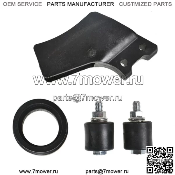 Хороший комплект направляющих цепи, черный для Yamaha Banshee YFZ350 1987-2006 5X4-22199-00-00 - Image 3