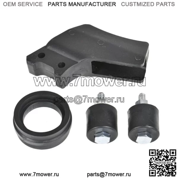Хороший комплект направляющих цепи, черный для Yamaha Banshee YFZ350 1987-2006 5X4-22199-00-00 - Image 4