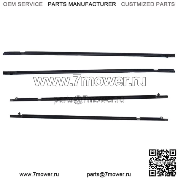 Наружный ремень уплотнения оконной накладки WeatherStrip для Honda Civic 2006-2010 2011 годов - Image 3