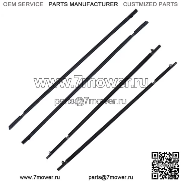 Наружный ремень уплотнения оконной накладки WeatherStrip для Honda Civic 2006-2010 2011 годов - Image 4