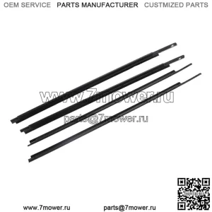 Для Toyota Sequoia 2008 2009-2019 2020 комплект из 4 предметов, молдинг дверного ремня, уплотнитель