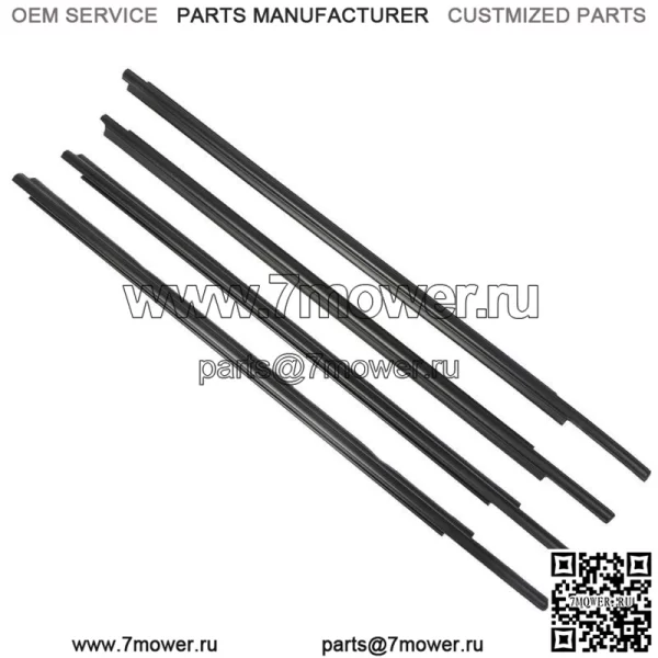 Для Toyota Sequoia 2008 2009-2019 2020 комплект из 4 предметов, молдинг дверного ремня, уплотнитель - Image 3