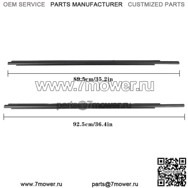 Для Toyota Sequoia 2008 2009-2019 2020 комплект из 4 предметов, молдинг дверного ремня, уплотнитель - Image 4