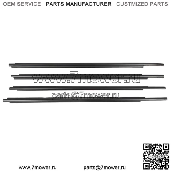 Для Toyota Sequoia 2008 2009-2019 2020 комплект из 4 предметов, молдинг дверного ремня, уплотнитель - Image 5