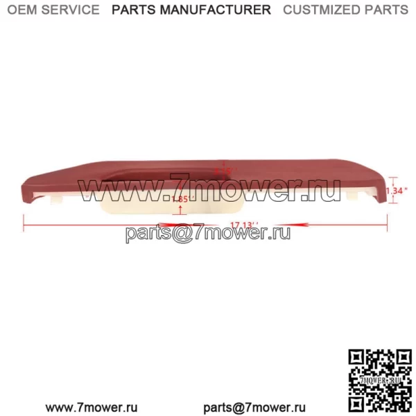 Для Chevrolet GMC 1990-1994 годов подлокотник передней внутренней двери, красный, левая сторона 15615021 - Image 2