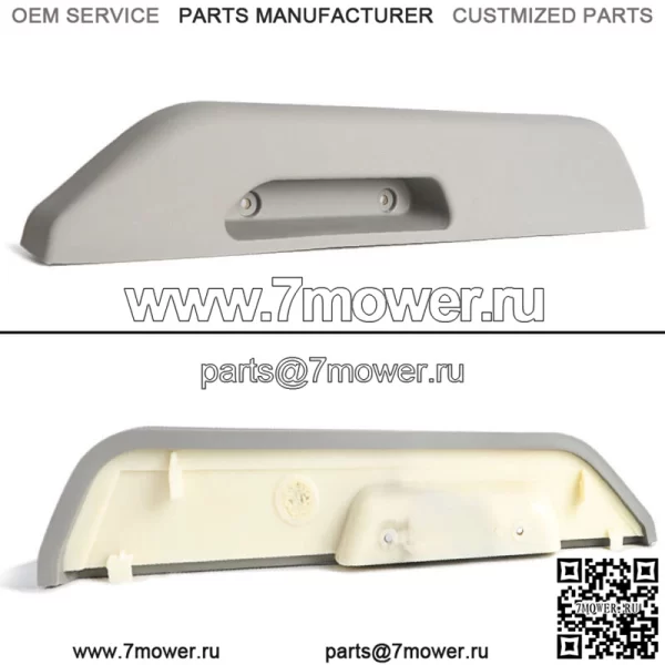 Накладки на подлокотник передней левой и правой двери серого цвета для серии Chevrolet GMC C/K 1990-1994 гг. - Image 4