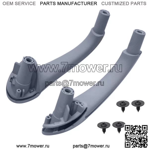 Передние левые и правые внутренние дверные ручки для Mercedes Benz W203 C-Class 03-07 Серый - Image 3