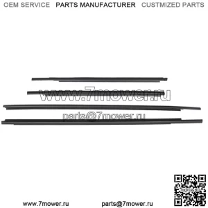 Наружное уплотнение ремня очистки окна для Yaris Sedan 68160-52150 2007-2016 гг.