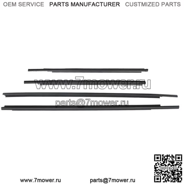 Наружное уплотнение ремня очистки окна для Yaris Sedan 68160-52150 2007-2016 гг.