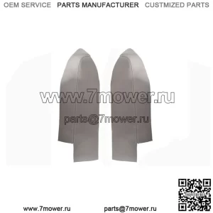 Для Honda CR-V CRV 07-12 кожаные панели передней двери из микрофибры, чехол на подлокотник, 2 шт.