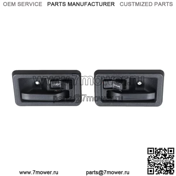 Пара левых и правых межкомнатных дверных ручек для Jeep Wrangler YJ TJ 1987-2004 гг.