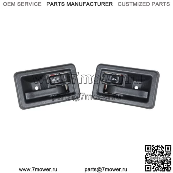 Пара левых и правых межкомнатных дверных ручек для Jeep Wrangler YJ TJ 1987-2004 гг. - Image 2