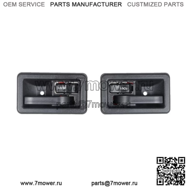 Пара левых и правых межкомнатных дверных ручек для Jeep Wrangler YJ TJ 1987-2004 гг. - Image 3