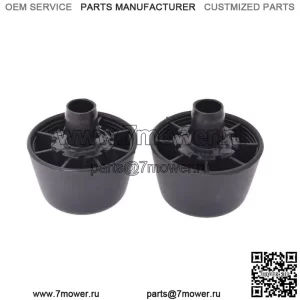 Для 07-18 Jeep Wrangler JK Body Черная резиновая подушка бампера, пробки на капот, 2 шт.