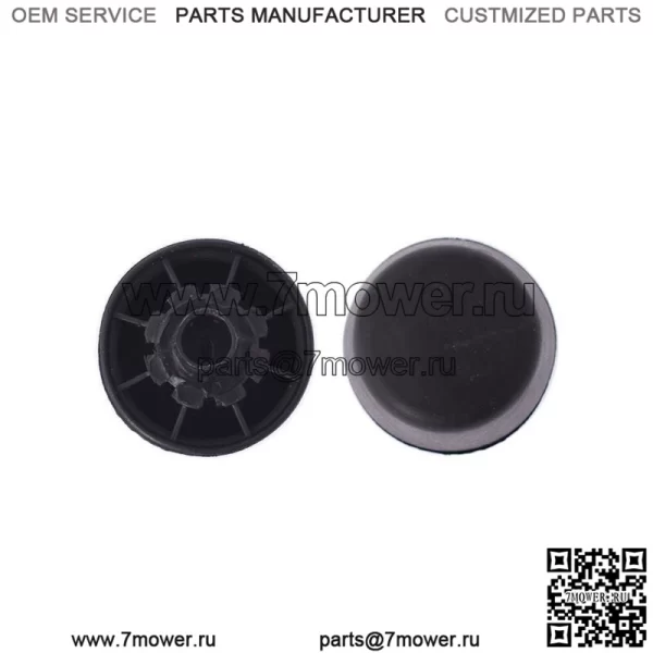 Для 07-18 Jeep Wrangler JK Body Черная резиновая подушка бампера, пробки на капот, 2 шт. - Image 5