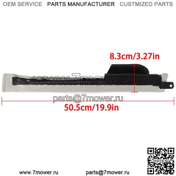 Подлокотник передней левой двери со стороны водителя, серый для 90 91 92-94 Chevrolet GMC 15691229 - Image 4