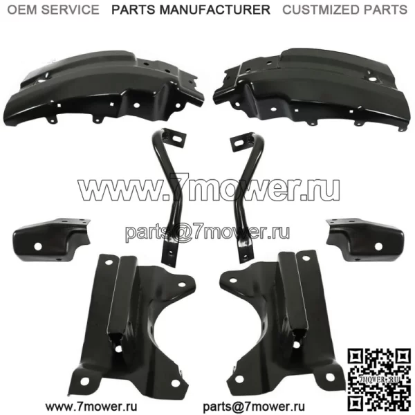 Кронштейн переднего бампера для Chevy Silverado 1500 07-13 GM1066180 GM1067180