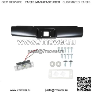 Подходит для заднего стального бампера Chevy Colorado GMC Canyon Fleetside 2004-2012 гг.