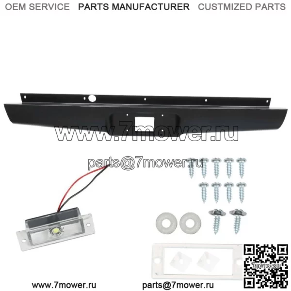 Подходит для заднего стального бампера Chevy Colorado GMC Canyon Fleetside 2004-2012 гг. - Image 2