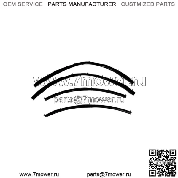 Уплотнитель нижней двери для Ford F250 F350 1999 2000-2016 годов, комплект из 4 предметов