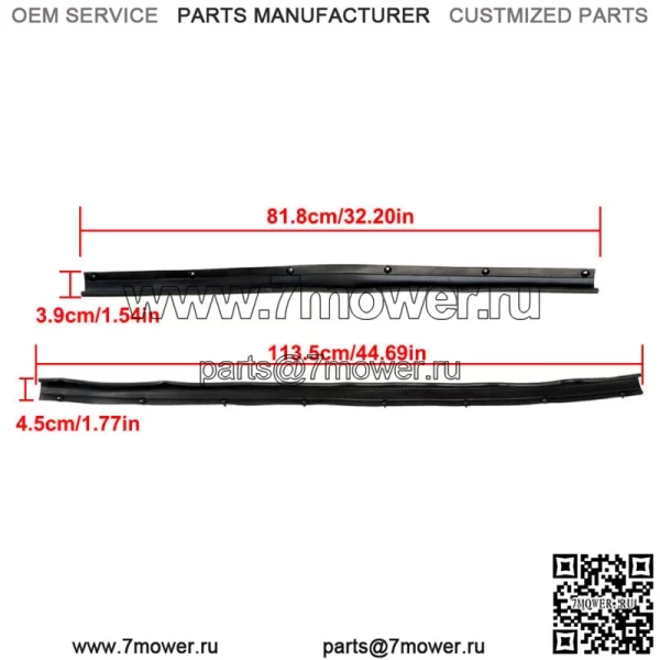 Уплотнитель нижней двери для Ford F250 F350 1999 2000-2016 годов, комплект из 4 предметов - Image 3