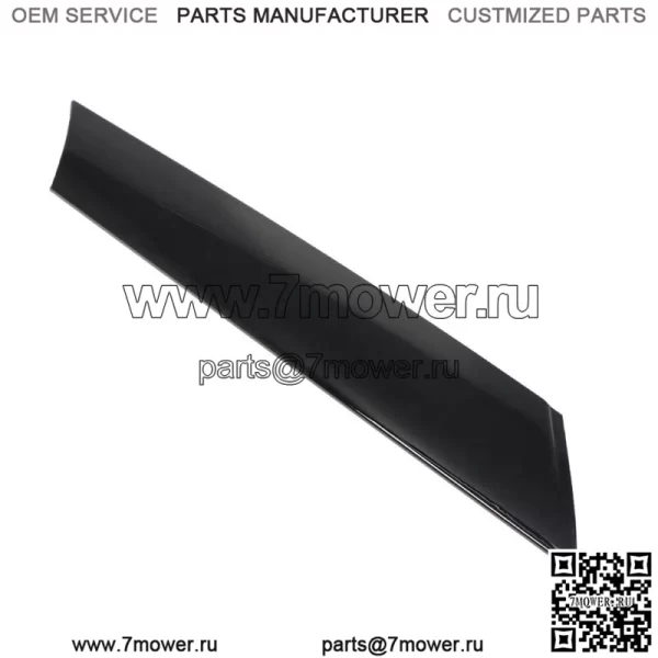 Накладка на лобовое стекло для Mini Cooper 2007-2015 51137272583 ABS, черная, передняя левая - Image 2