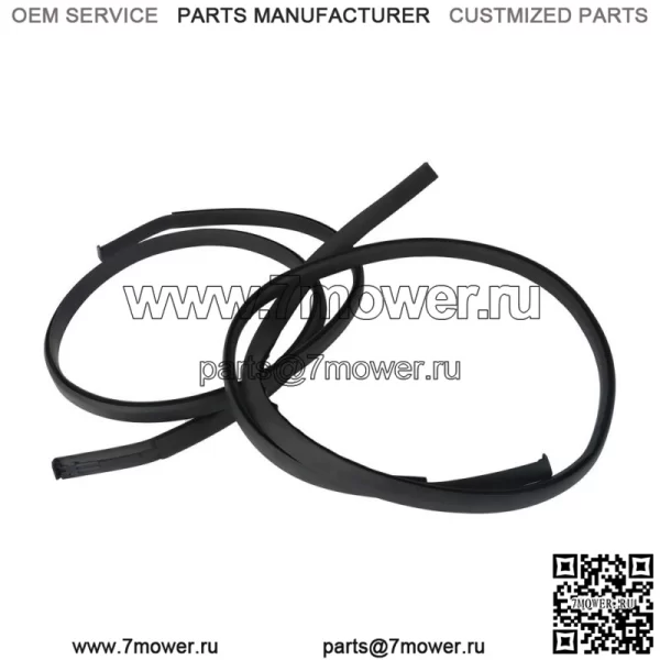 Для Toyota Corolla 2009 2010-2013 черный комплект накладок на крышу ABS 2 шт. - Image 2