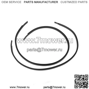 Комплект накладок на крышу, подходит для Honda Civic 2012-15 2 шт. 74316-TR0-A12 BLK