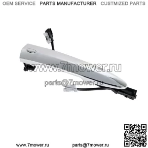 Левая внешняя дверная ручка для Nissan Sentra 13-16 Maxima 09-14 Silver