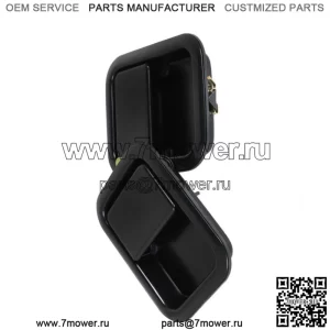 Черная металлическая дверная ручка снаружи, полная для Jeep Wrangler YJ TJ 1991-2006 гг.