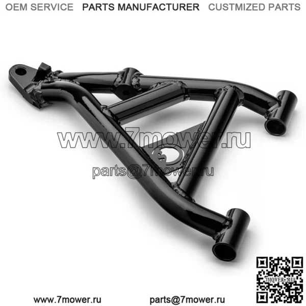 Нижние А-образные рычаги со смещением вперед и большим клиренсом для Polaris Ranger SP 570 / SP 570 Premium 2022 года выпуска (см. комплектацию) | Подходит для шин диаметром до 28 дюймов | Добавляет дорожный просвет на 1,5 дюйма | Стандартные втулки А-образного рычага - Image 2