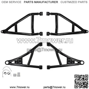 Рычаги со смещением вперед 1,5 дюйма для Honda Talon 1000X 2019+ / Talon 1000X-4 2020+ | Подходит для шин диаметром до 34 дюймов | Трубка диаметром 1,5 дюйма на 25 % больше стандартной | Используются стандартные втулки А-образного рычага!