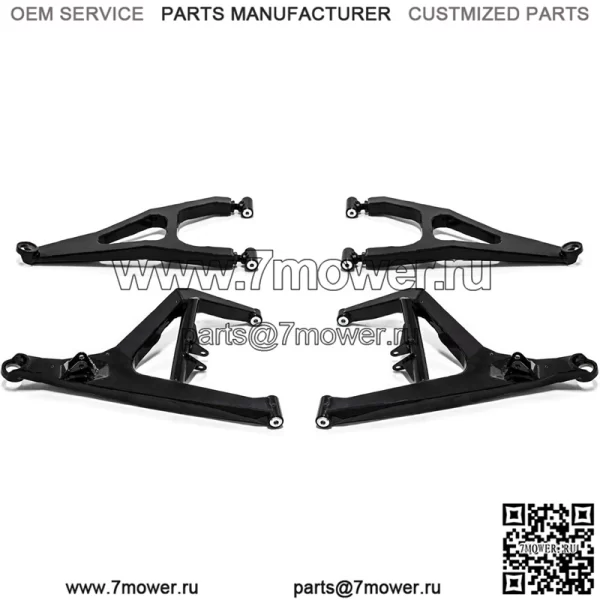 А-образные рычаги в штучной упаковке для Polaris RZR XP 1000 / XP 4 1000 (2014+) — черные
