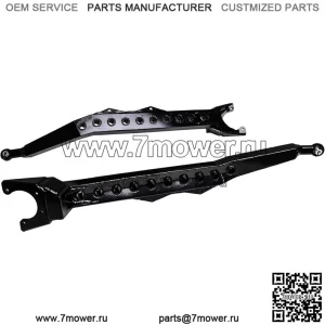 Задние продольные рычаги для Polaris RZR XP Turbo S 2018+ года | Polaris RZR XP 4 Turbo S 2019+ | Polaris Turbo S Velocity 2019+ | Polaris RZR XP 4 Turbo S Velocity 2019+ | Очищает 40-дюймовые шины | Черный
