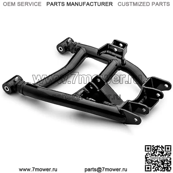 Задние смещенные А-образные рычаги Atlas Pro 2 дюйма для Can-Am Defender HD 5 / HD 7 / HD 8 / HD 9 / HD 10 / Max | Подходит для задних шин диаметром до 32 дюймов | Регулируемые поворотные блоки | Стеновые стальные трубы DOM размером 1,5 x 0,138 дюйма - Image 2
