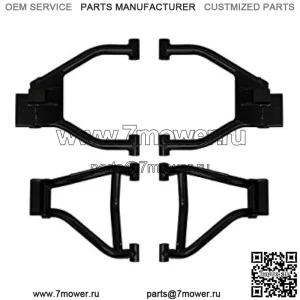 Задние А-образные рычаги с высоким клиренсом для Polaris Ranger 800/800 Crew / 800 6x6-1,5" 2010-2014 гг. — черные
