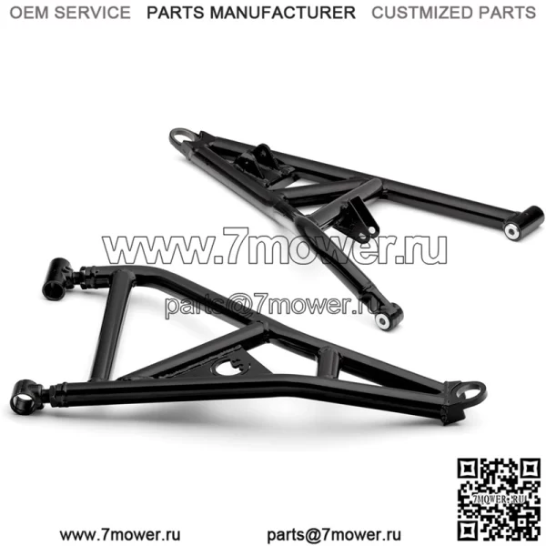 Передние смещенные А-образные рычаги для Polaris RZR XP 1.5 2024 года выпуска | 2024+ Polaris RZR XP 4 (AA-P-RZRXPOHC-001-BH-02#AA)-черный